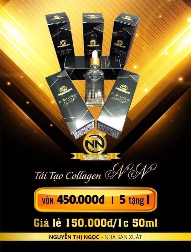 Thay da sinh học-nước lột NN colagen 2020