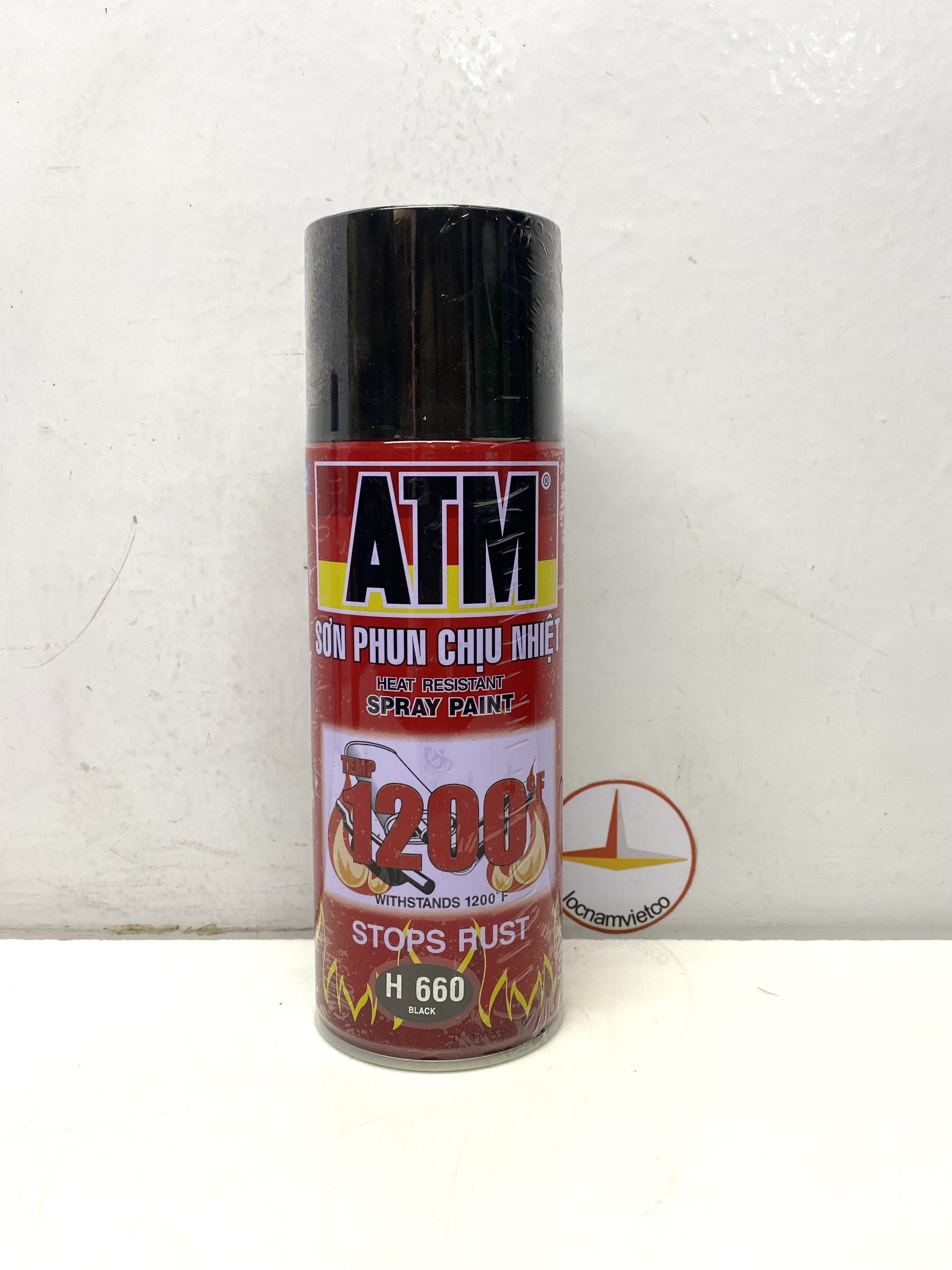 Sơn phun, sơn xịt chịu nhiệt ATM( màu đen, màu bạc )