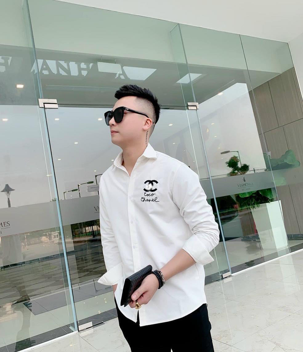 [HCM]Áo sơ mi nam lụa trơn cao cấp họa tiết siêu chất lên phom cực chuẩn 2022