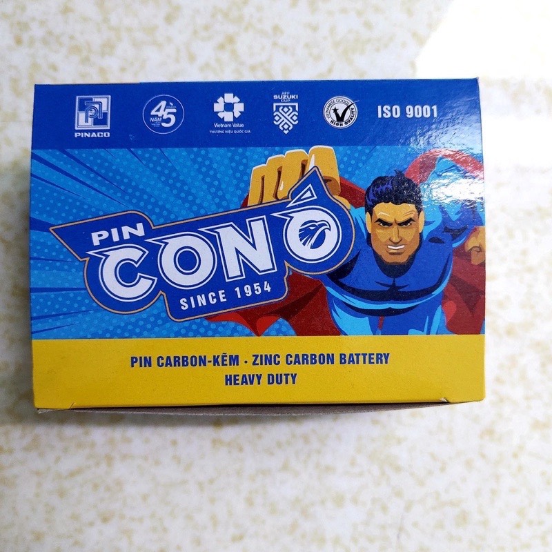 Pin Con Ó 2A Chính Hãng 1,5V