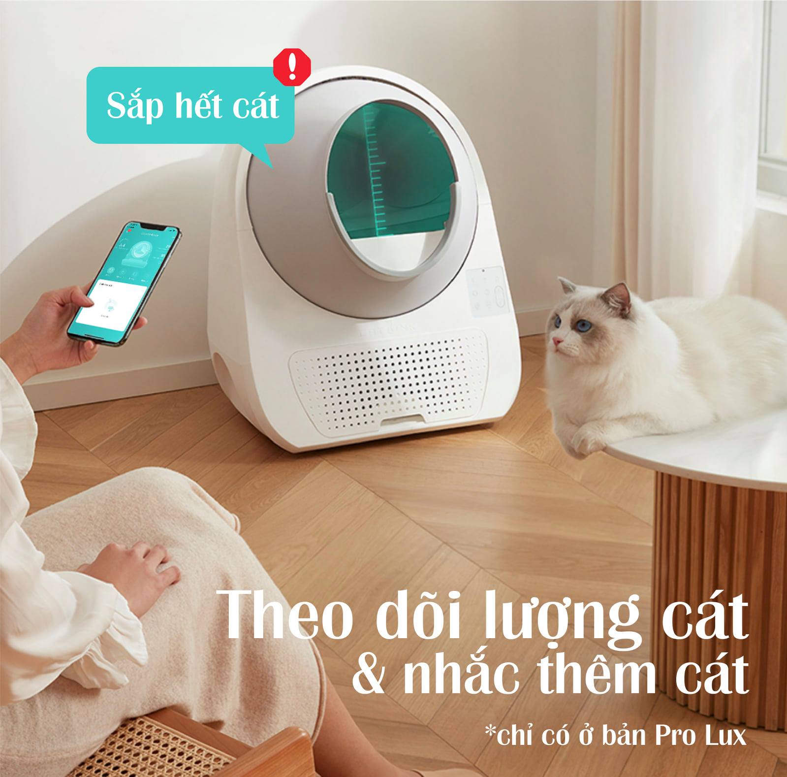 Máy dọn phân mèo tự động CATLINK