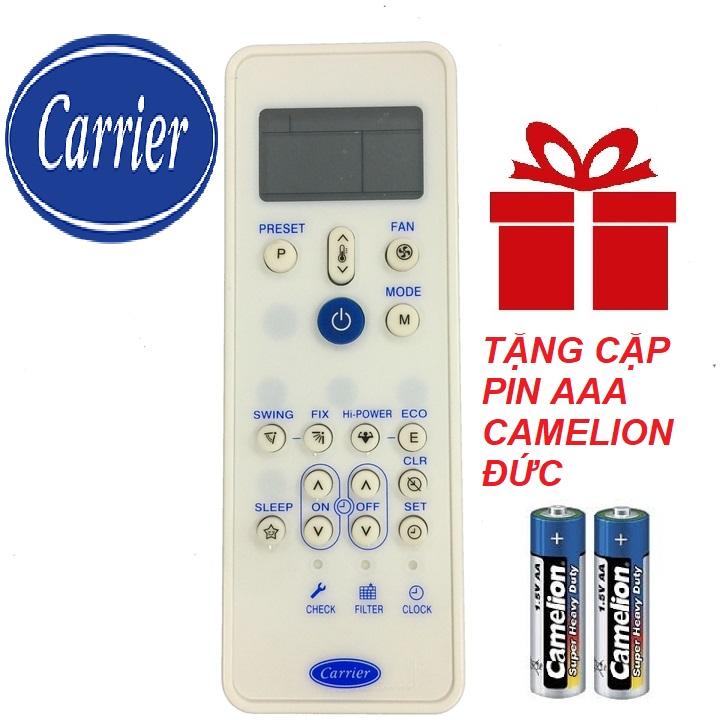 [HCM]Remote điều khiển máy lạnh CARRIER mẫu 1