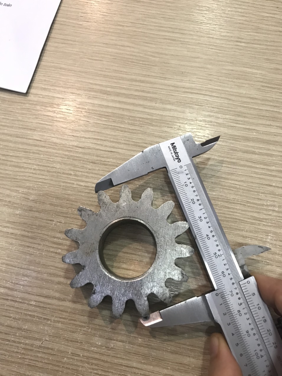 [HCM]BÁNH RĂNG NHÔNG 15 -16 RĂNG LỖ PHI 25 HOẶC 30