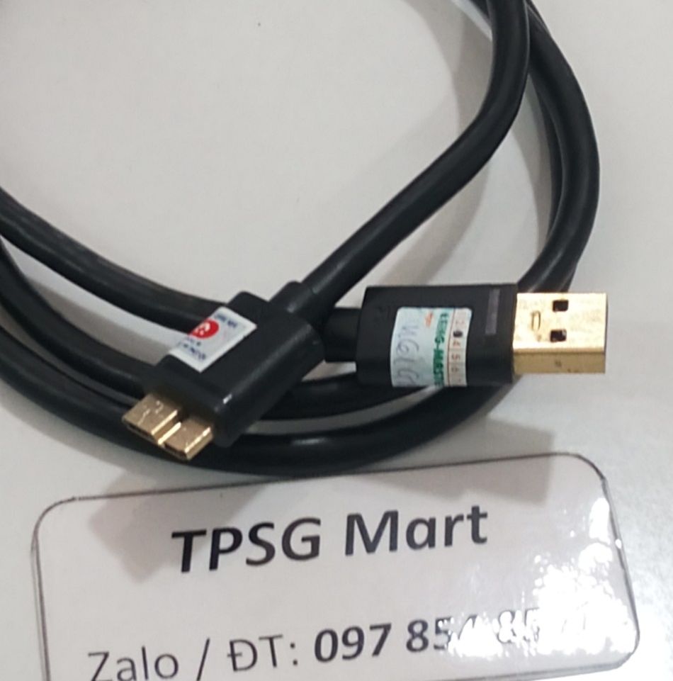 Cáp USB 3.0 - (USB3.0 AM to Micro-B Cable): 50Cm - 1m - 1.2m
