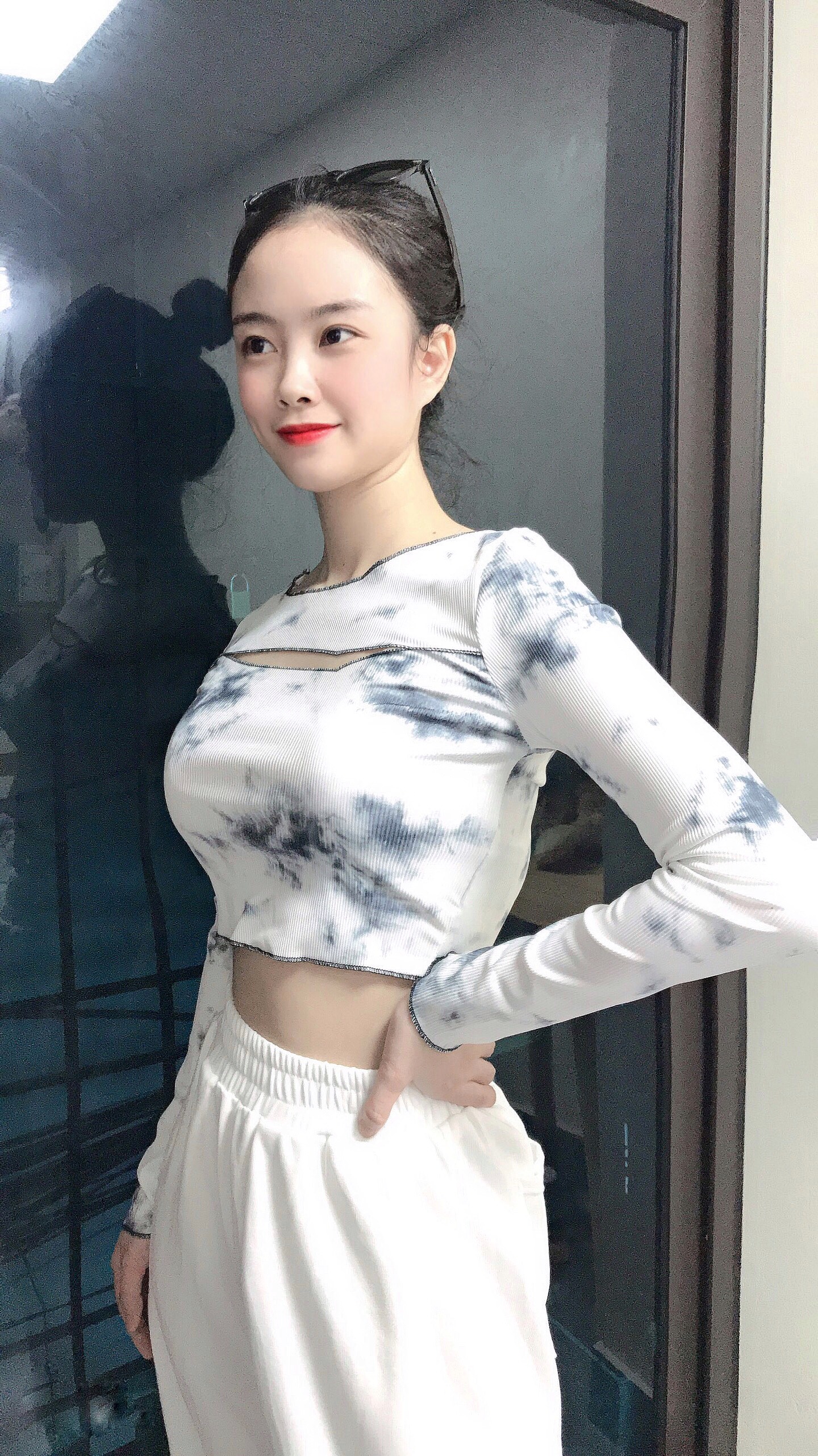 Quần jogger nữ pant rút ống  ( Màu Trắng )