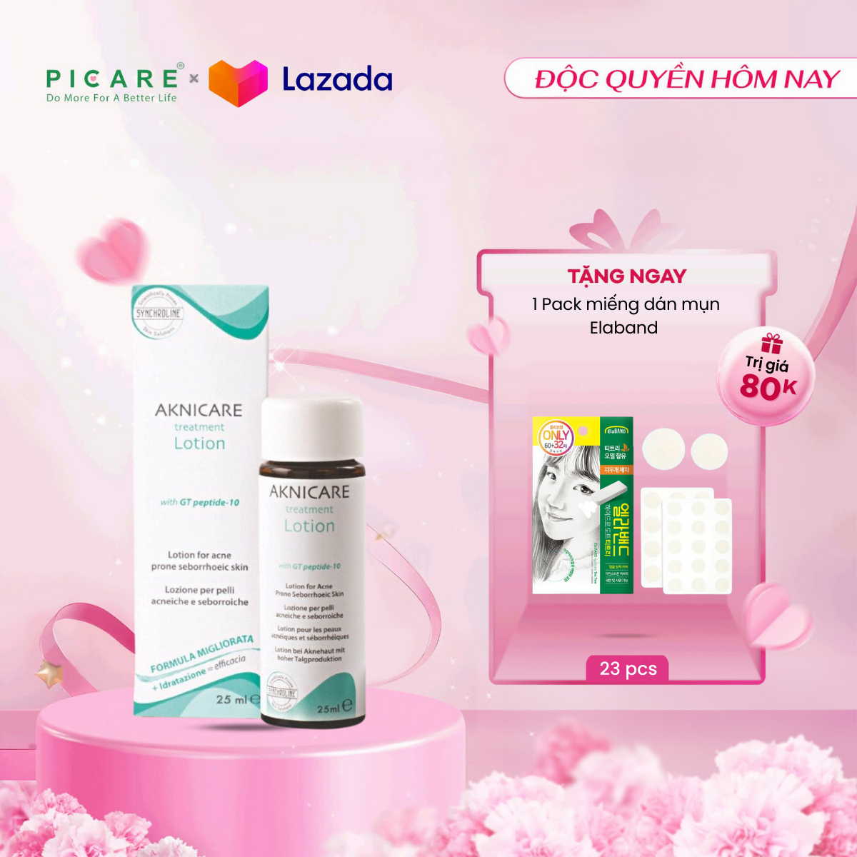Lotion Cho Da Dầu Mụn Aknicare Lotion 25ml