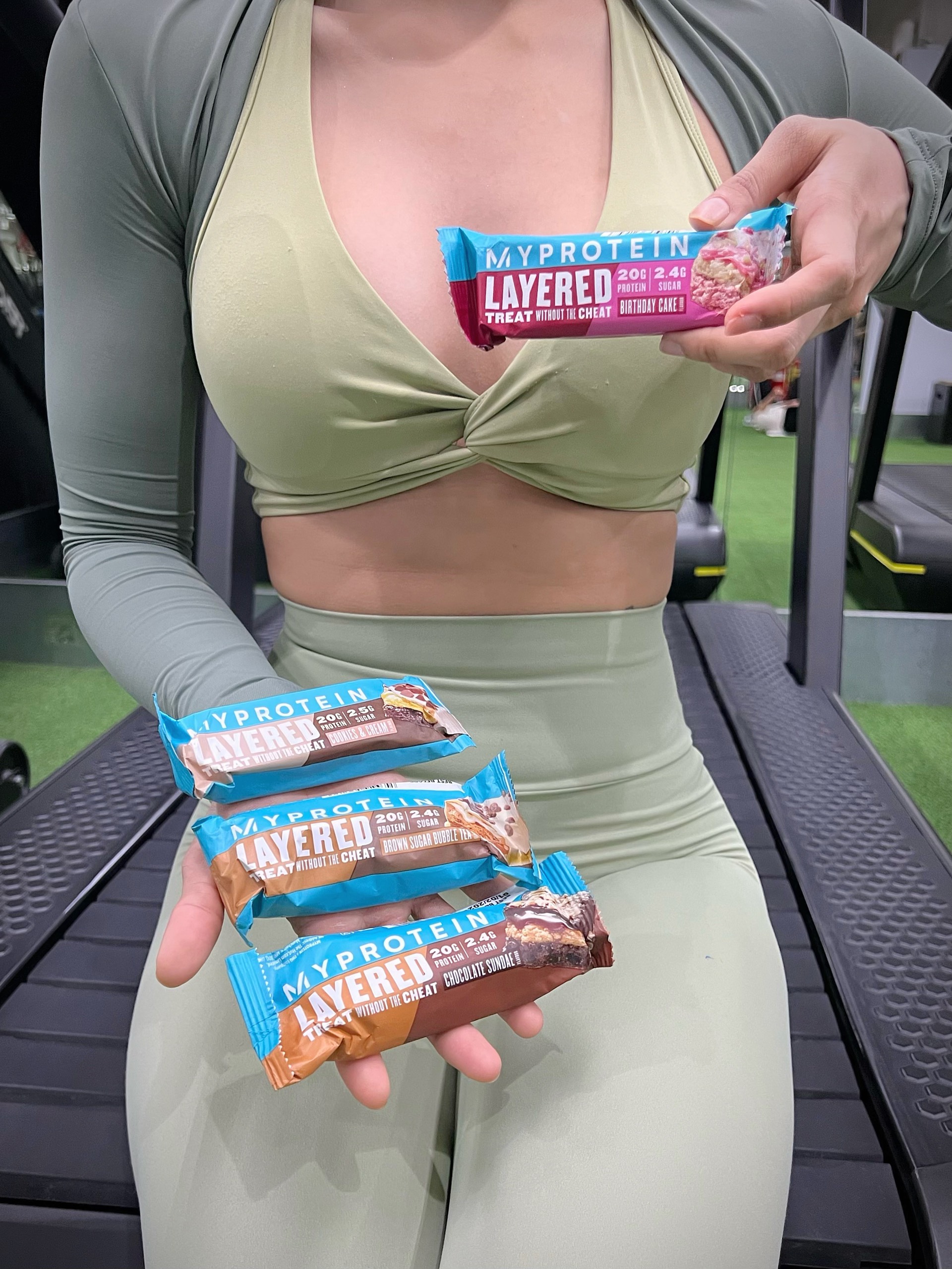 PROTEIN BAR - MYPROTEIN - LAYERED PROTEIN BAR