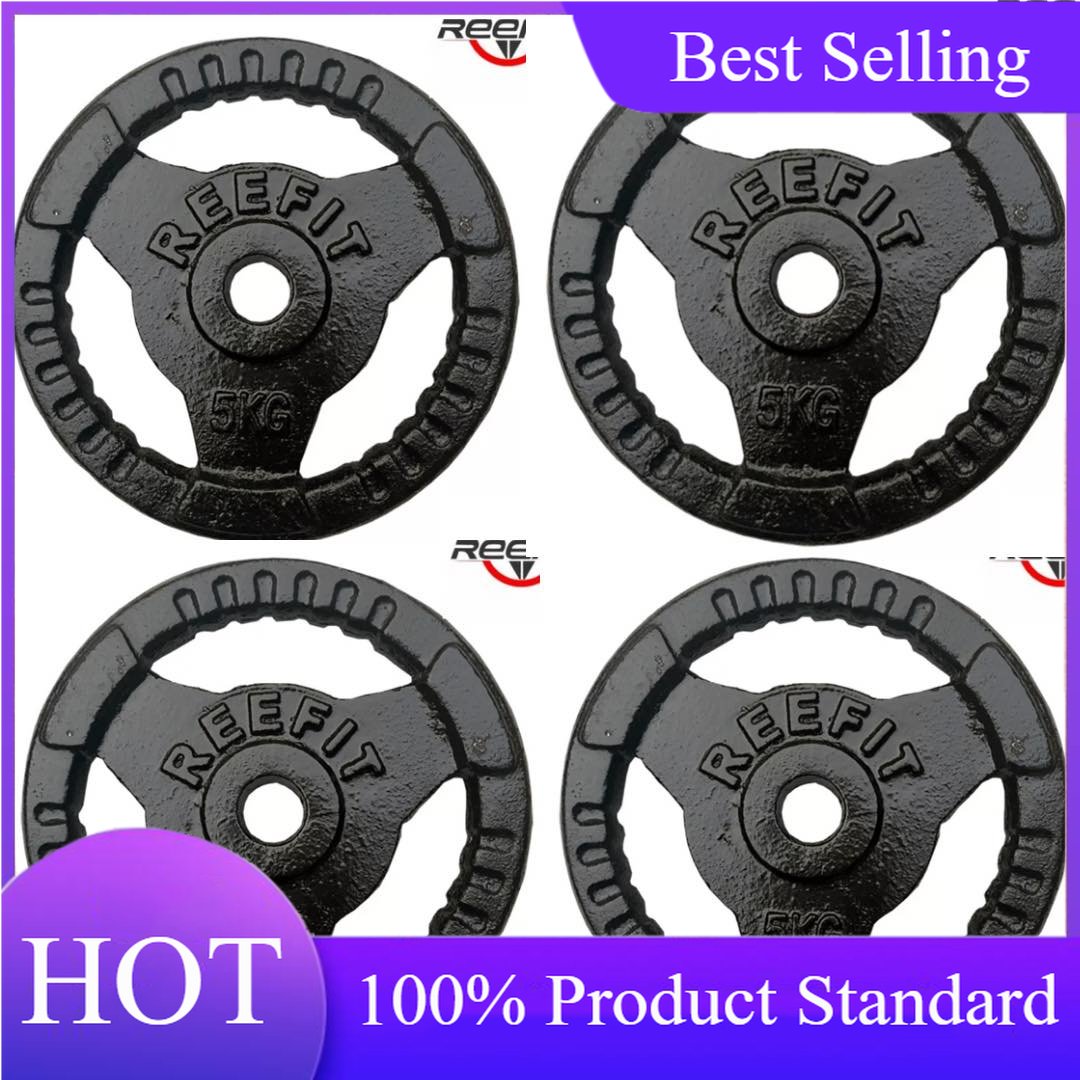 Bộ 4 Tạ miếng gang Reefit 5kg