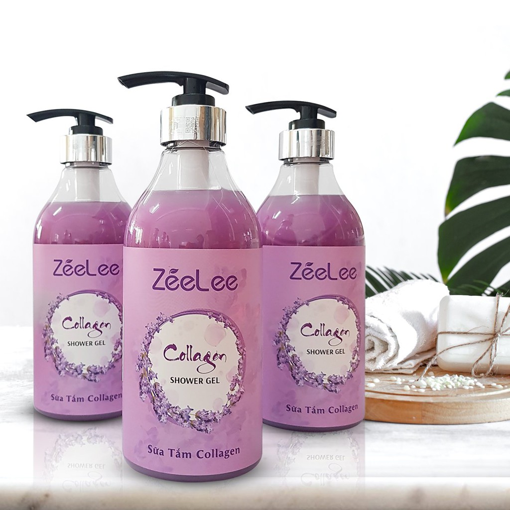 SỮA TẮM ZEELEE HƯƠNG HOA HỒNG (Chai 600ml)
