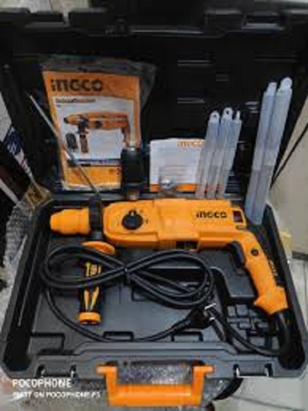 800W Máy khoan đục bê tông Ingco RGH9028-2 kèm 1 đầu khoan