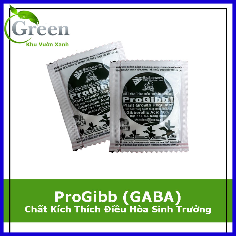 Combo 2 Gói Progibb GA3 (GABA) Kích Thích Tăng Trưởng, Gây Rụng Lá Phong Lan Thân Thòng