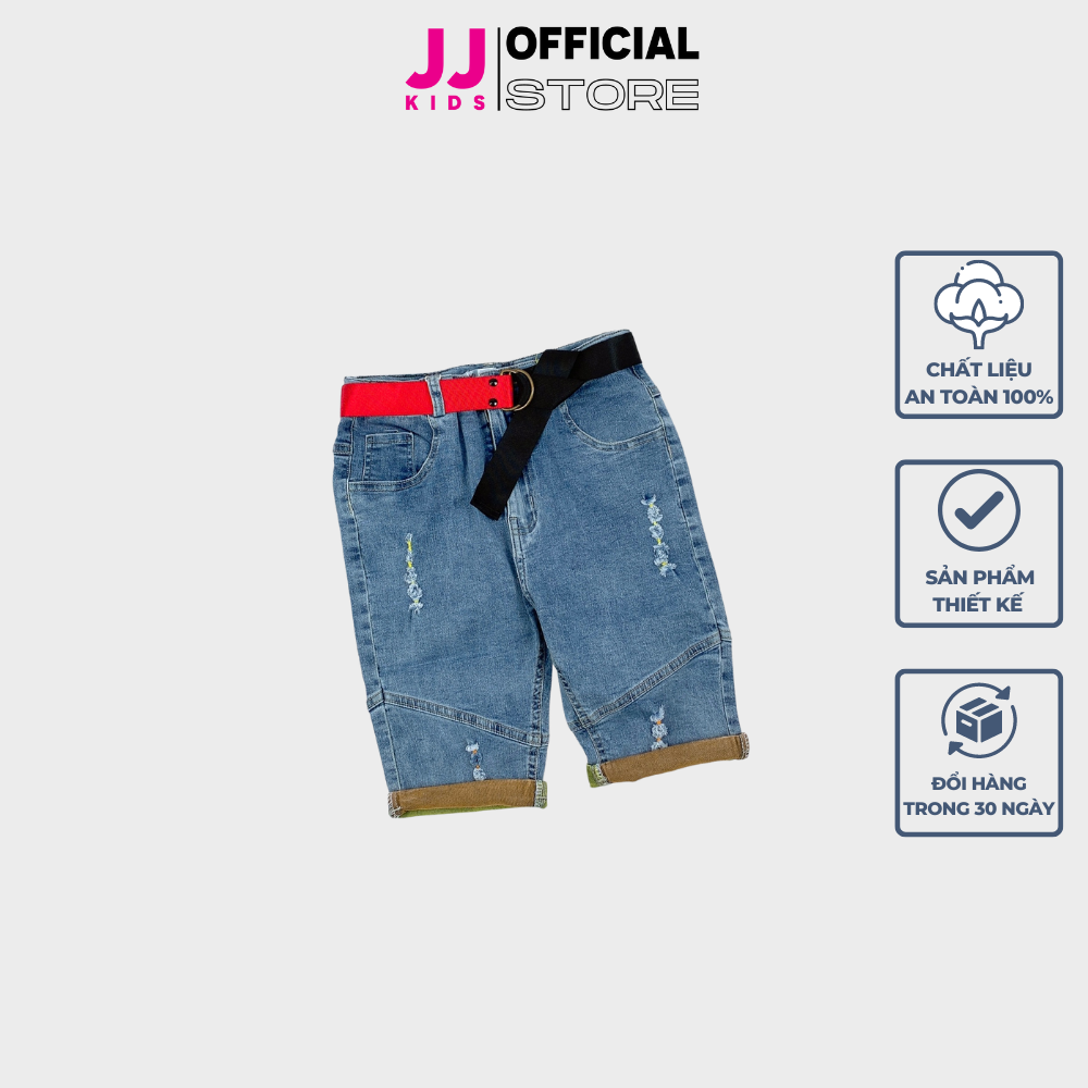 Quần jean bé trai,quần jean lững bé trai năng động thoải mái full size | FREESHIP MAX - JJ Kids Fashion