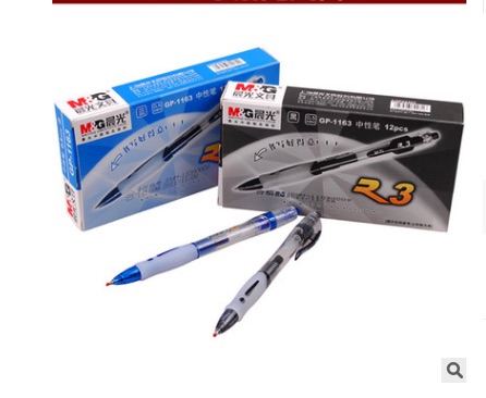 Hộp 12 Bút Bi Nước M&G GP-1163 các màu