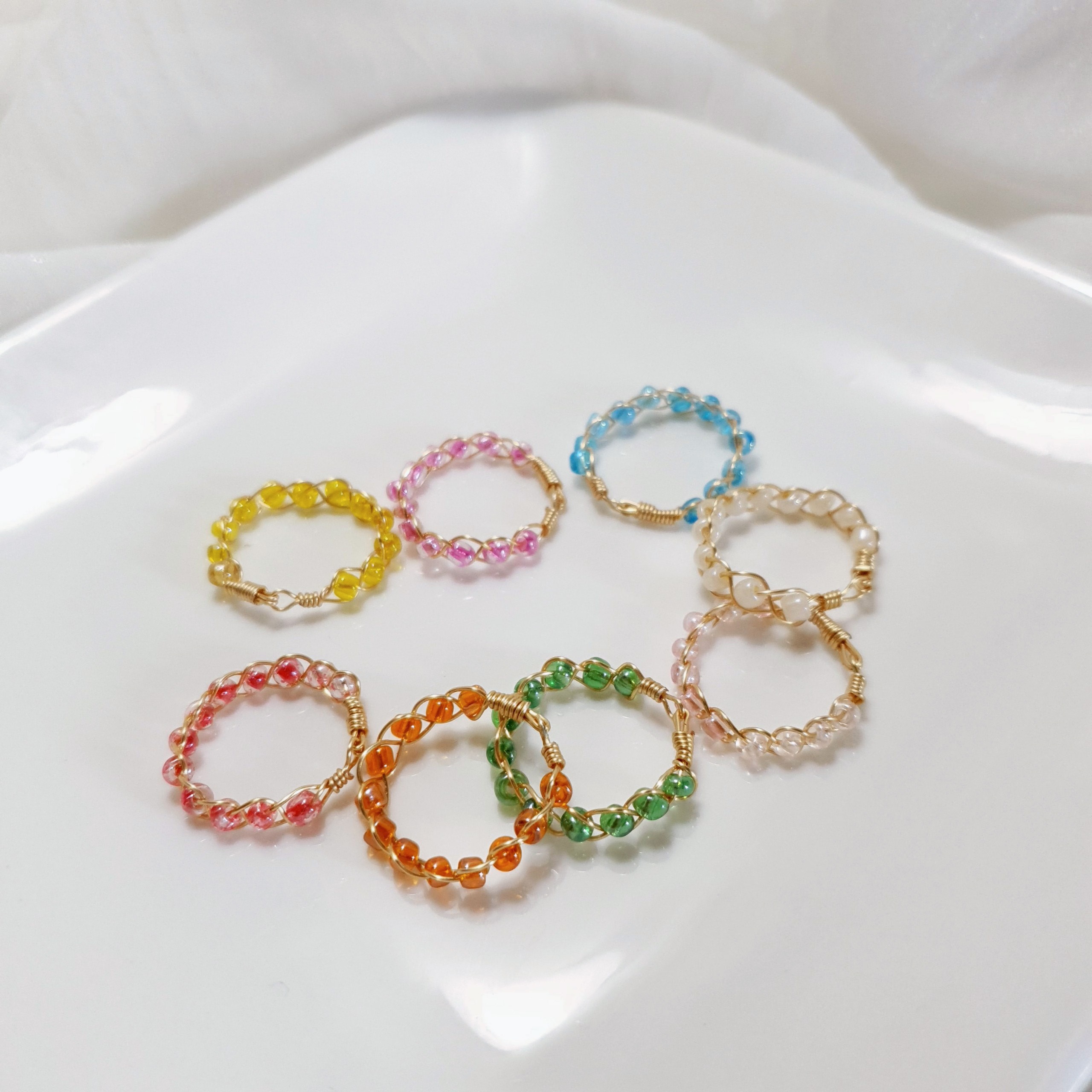 NHẪN handmade nhiều màu