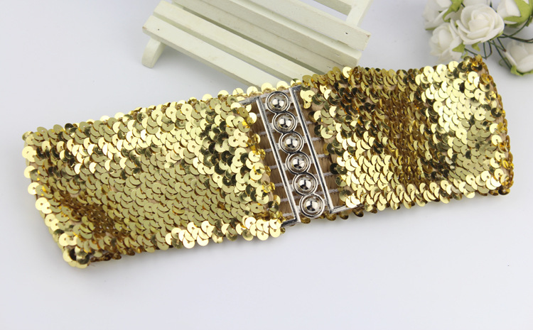 Đai váy Belt co giãn Nịt nữ - Vảy cá BẢN TO 7cm