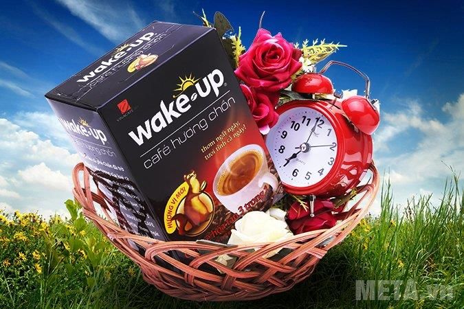 Combo 2 hộp cà phê wake - up 3 trong 1 hương chồn - hộp 306g