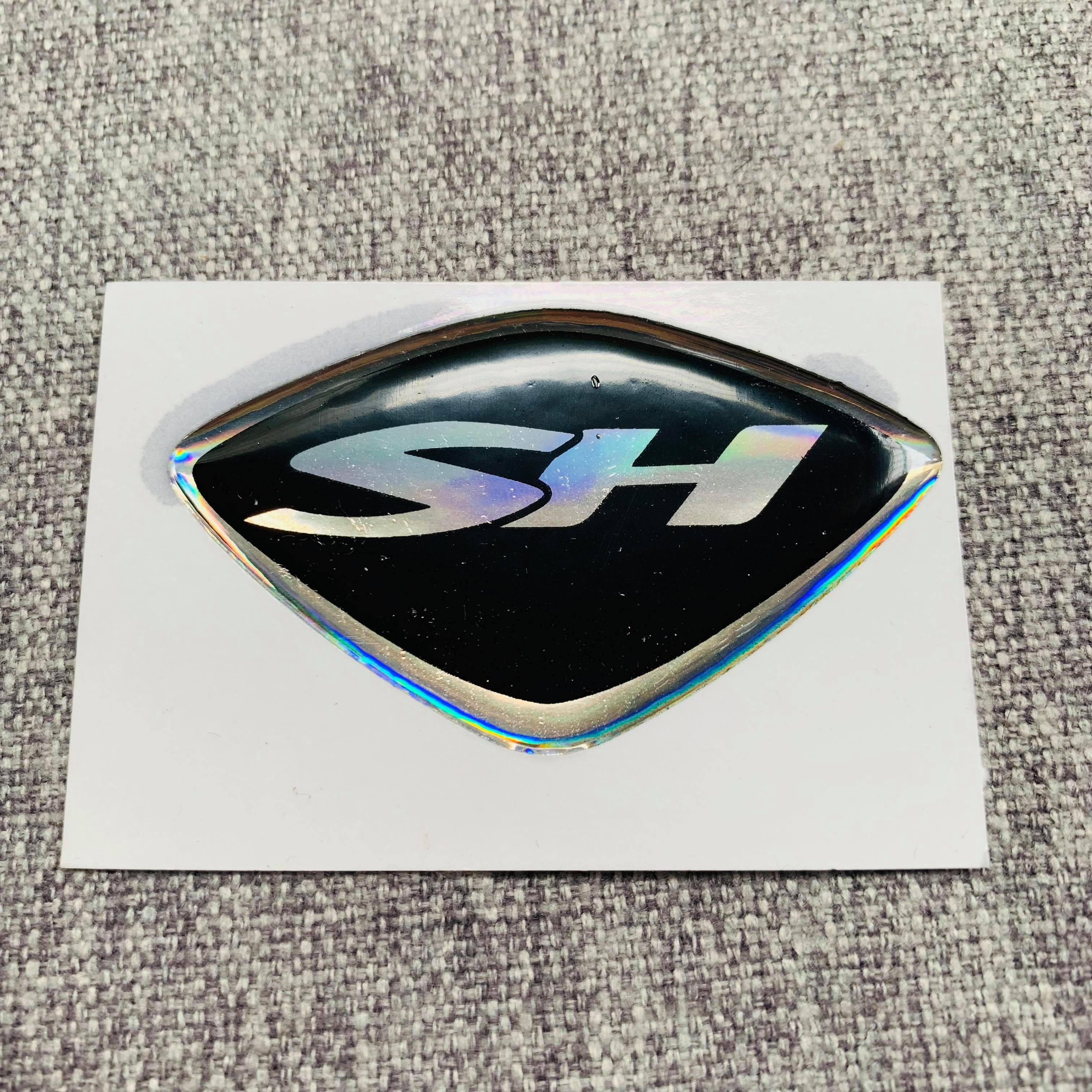 [HCM]TEM LOGO CHỮ SH TRANG TRÍ XE (MÀU ĐEN)