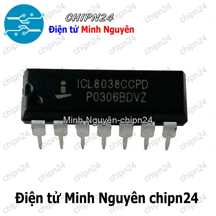[1 con] (DIP) IC ICL8038 DIP-14 (ICL8038CCPD 8038) - HH004811