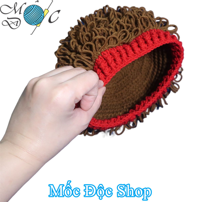 Mũ len tóc xù cho bé trai [dùng len Milk cotton nên độ bền cao]