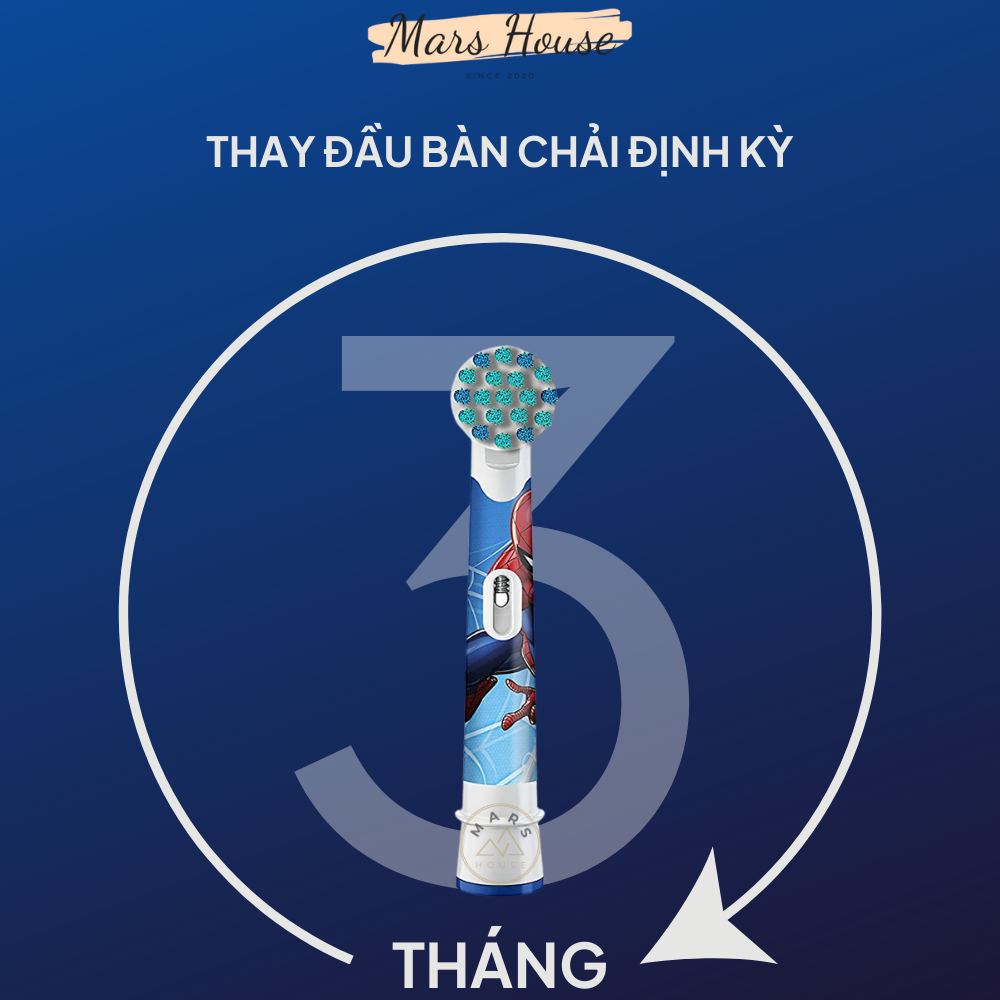 Bàn Chải Điện Oral-B Cho Trẻ Em