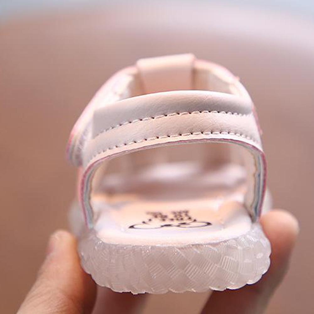 Giày Búp Bê Đính Hình Micky Xinh Xắn Cho Bé