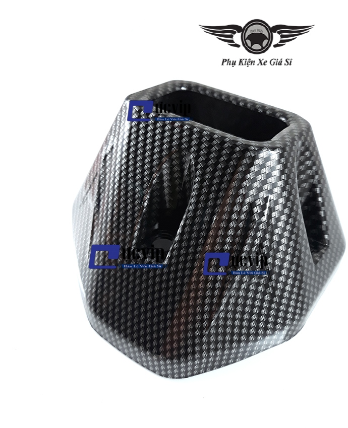 Bộ 4 món Carbon Cho Xe Vario 2018 - 2020 (Gồm : Ốp Pô + Chụp Đích Pô + Chụp Mỏ Dè Trước Sau) MS2839