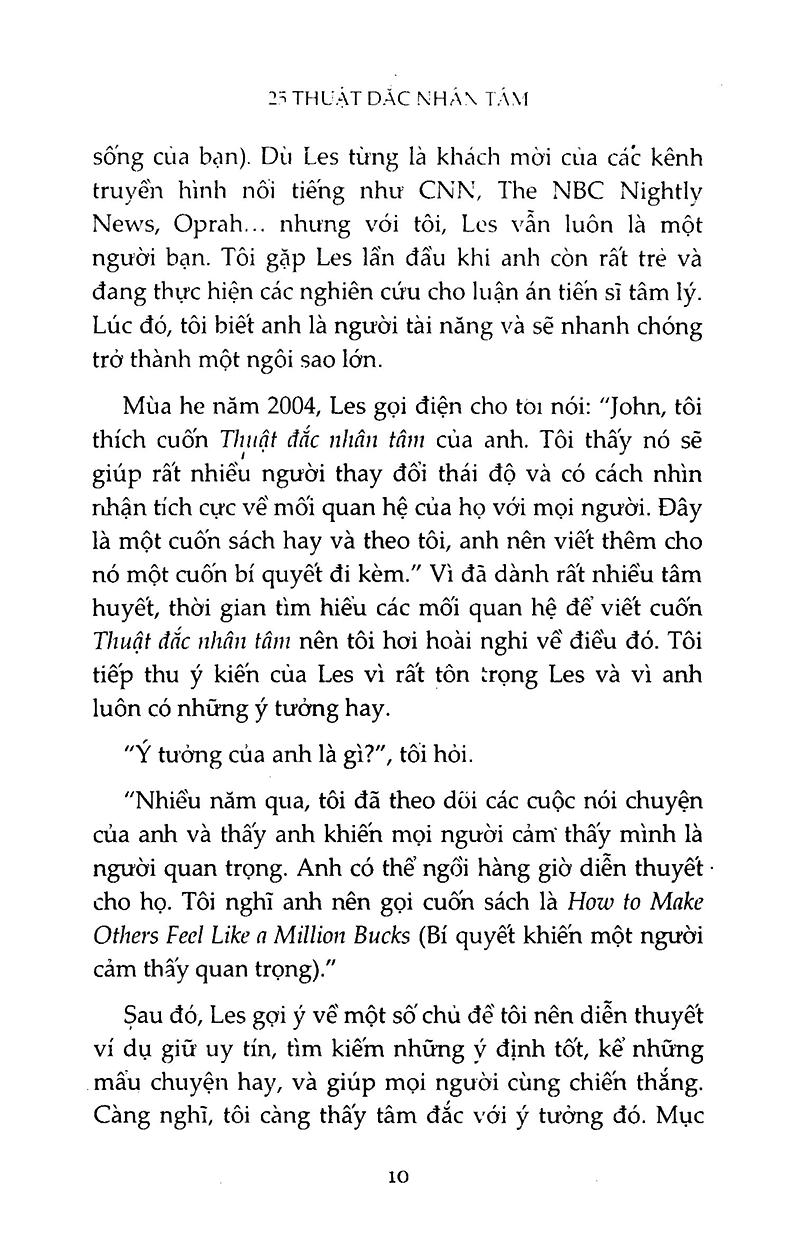 Sách - 25 Thuật đắc nhân tâm