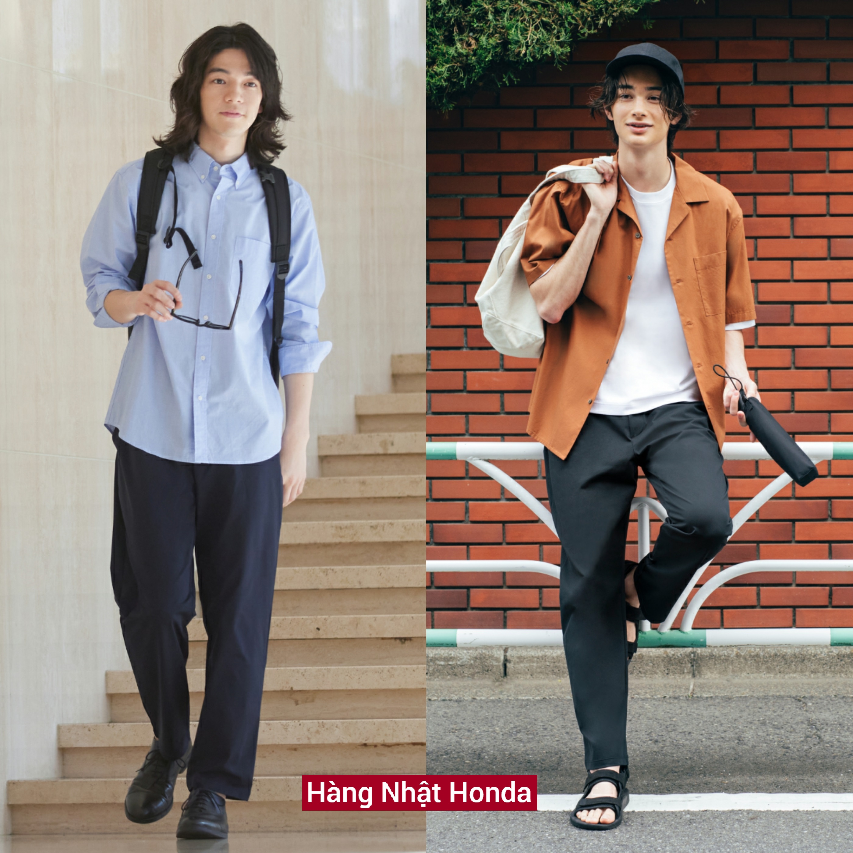 [Auth Uniqlo] Quần Côn Co Dãn Thể Thao Nam - Tag Nhật