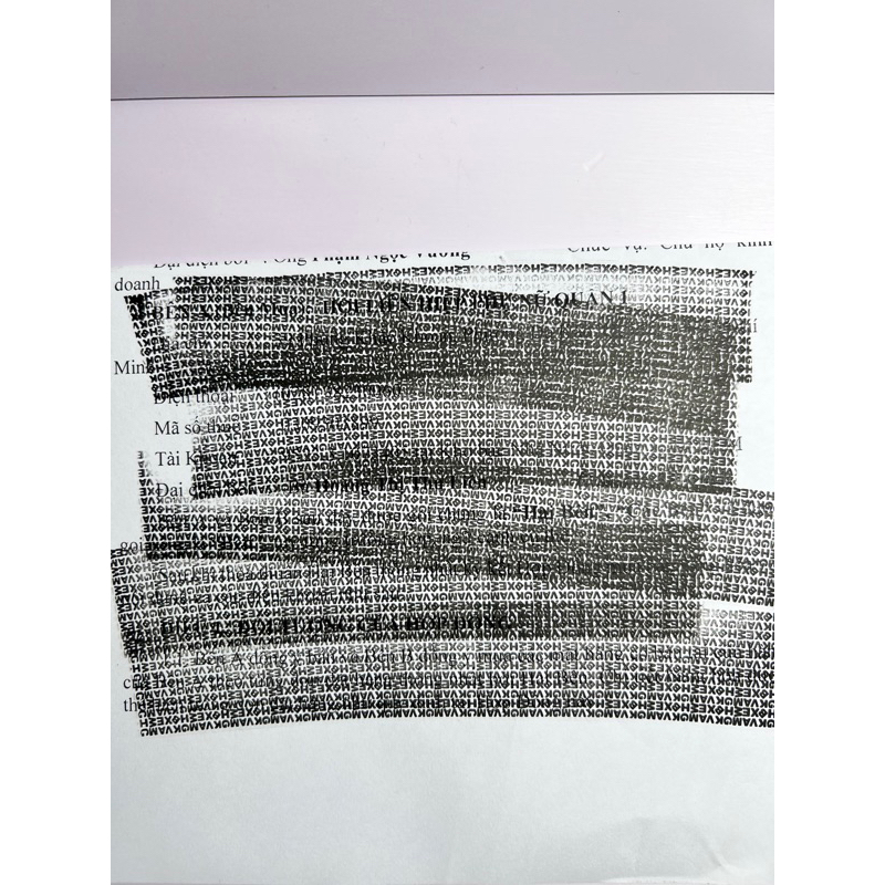 Con dấu lăn che thông tin Plus Nhật Bản.