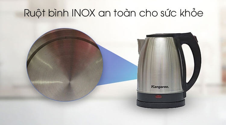 Ấm Đun Siêu Tốc Kangaroo KG338 (1.8L)