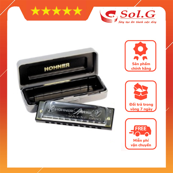Kèn harmonica diatonic 10 lỗ Hohner Special 20 - Phân phối chính hãng SolG