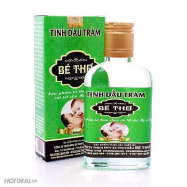 Tinh Dầu Tràm Bé Thơ 50ml - 100ml