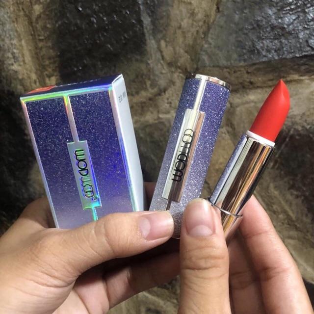 Son môi lì mịn môi Wodwod Lipstick Hàn Quốc 3.8g (196 cam đất)