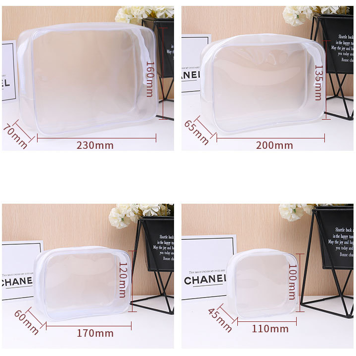 Túi đựng mỹ phẩm du lịch Pure White