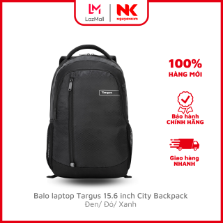 Balo laptop Targus 15.6 inch City Backpack Đen TSB89104AP-70 thumbnail