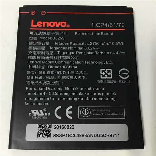 Pin Lenovo Vibe K5 A6020 BL259