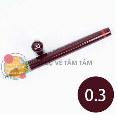 Bút kỹ thuật Rotring Isograph hàng sản xuất từ Đức-Dụng cụ vẽ Tâm Tâm