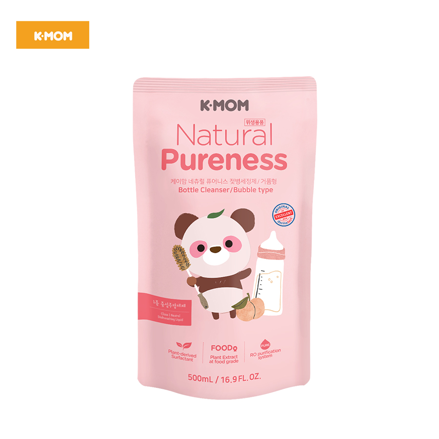 Nước rửa bình & rau quả hữu cơ K-Mom Hàn Quốc .