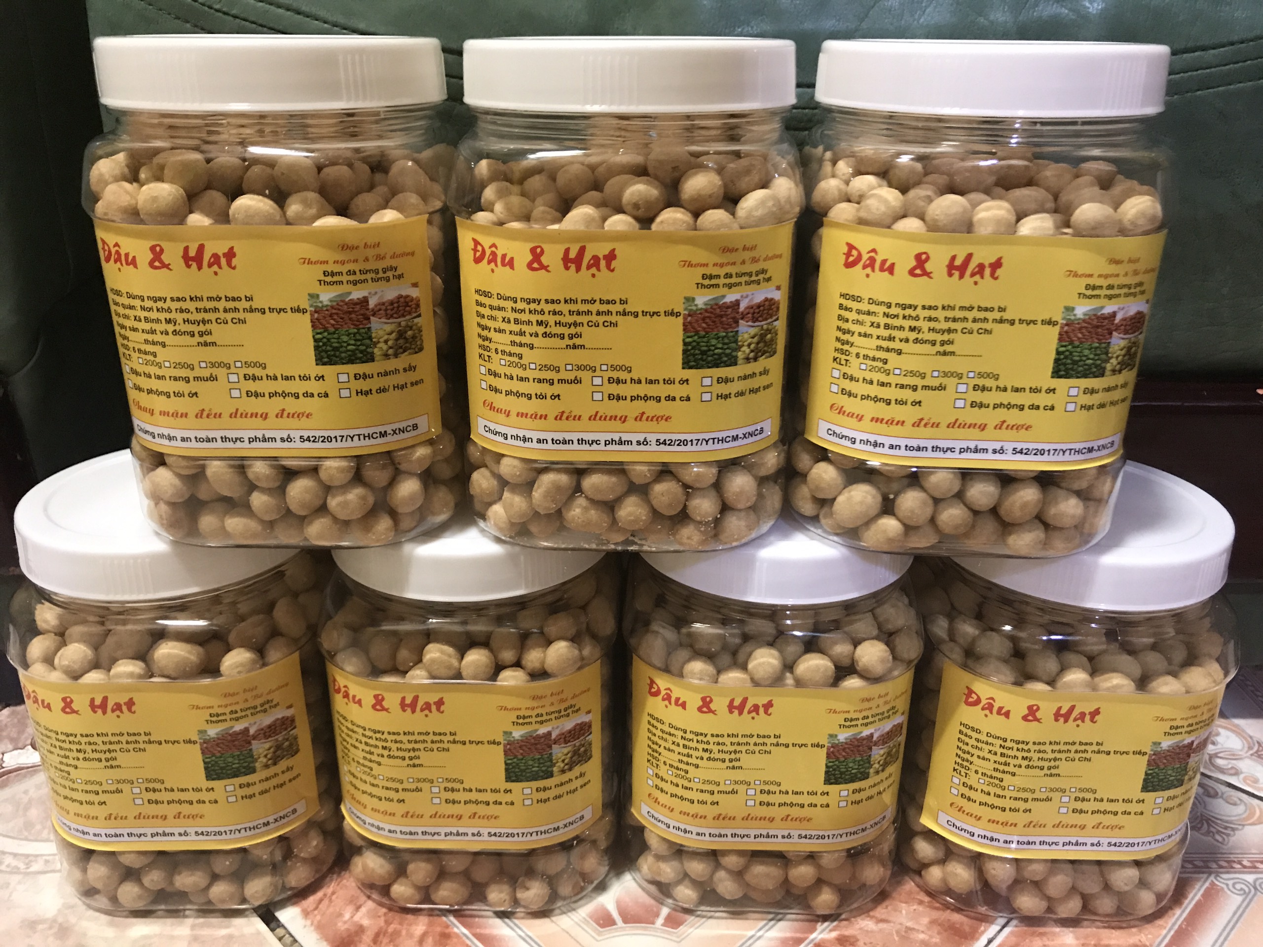 ĐẬU PHỘNG DA CÁ NƯỚC CỐT DỪA - 500gram