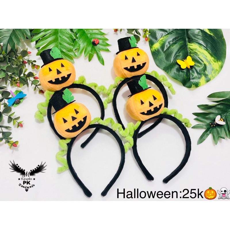 [HCM]băng đô cài tóc bí ngô halloween