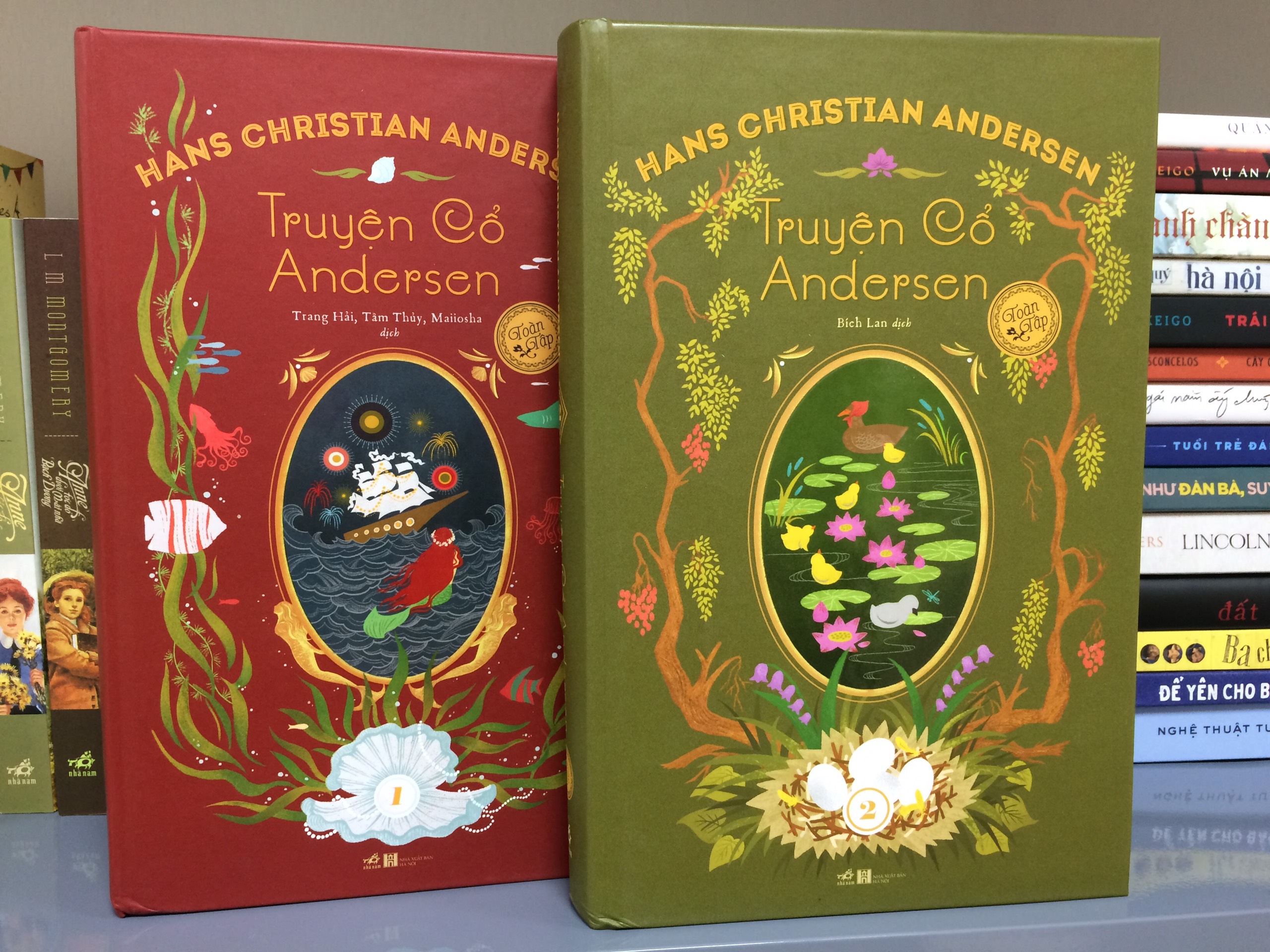 Combo TRUYỆN CỔ ANDERSEN TOÀN TẬP - TẬP 1, 2