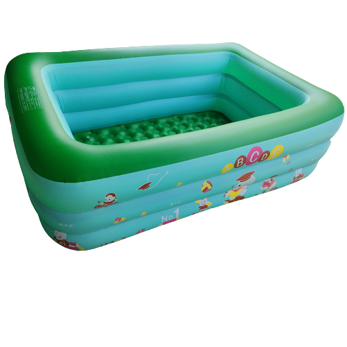 Bể bơi phao trẻ em 3 tầng 2m1 dày dặn, bền đẹp - hàng loại 1
