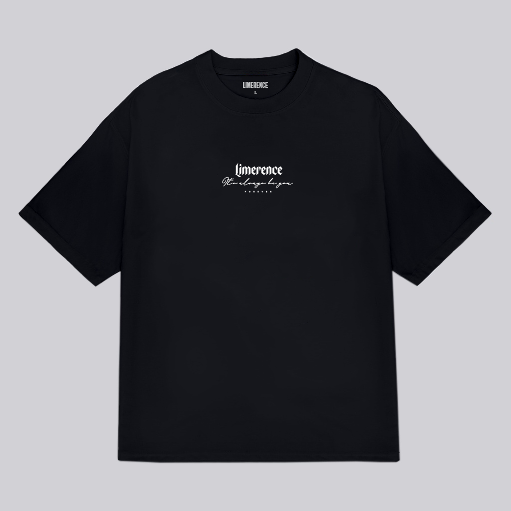 Áo thun form rộng LIMERENCE - Basic Tee Only you cotton cao cấp co giãn, dày dặn Local Brand