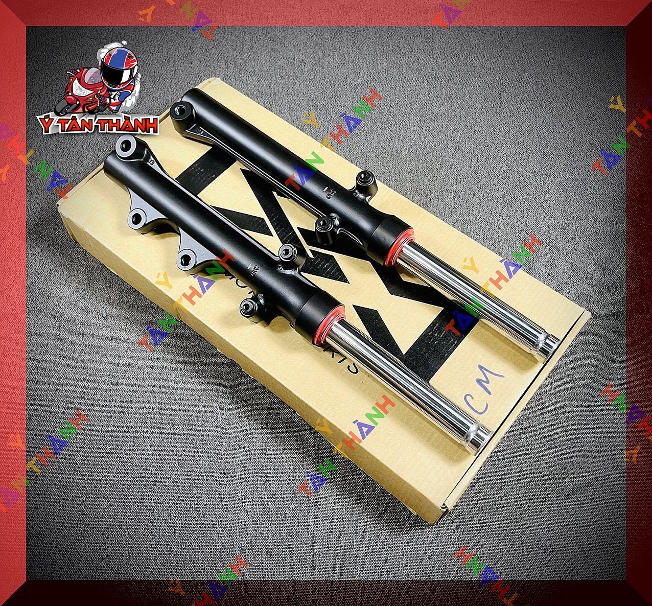 Phuộc trước exciter 150 LCM Ty trắng MS32