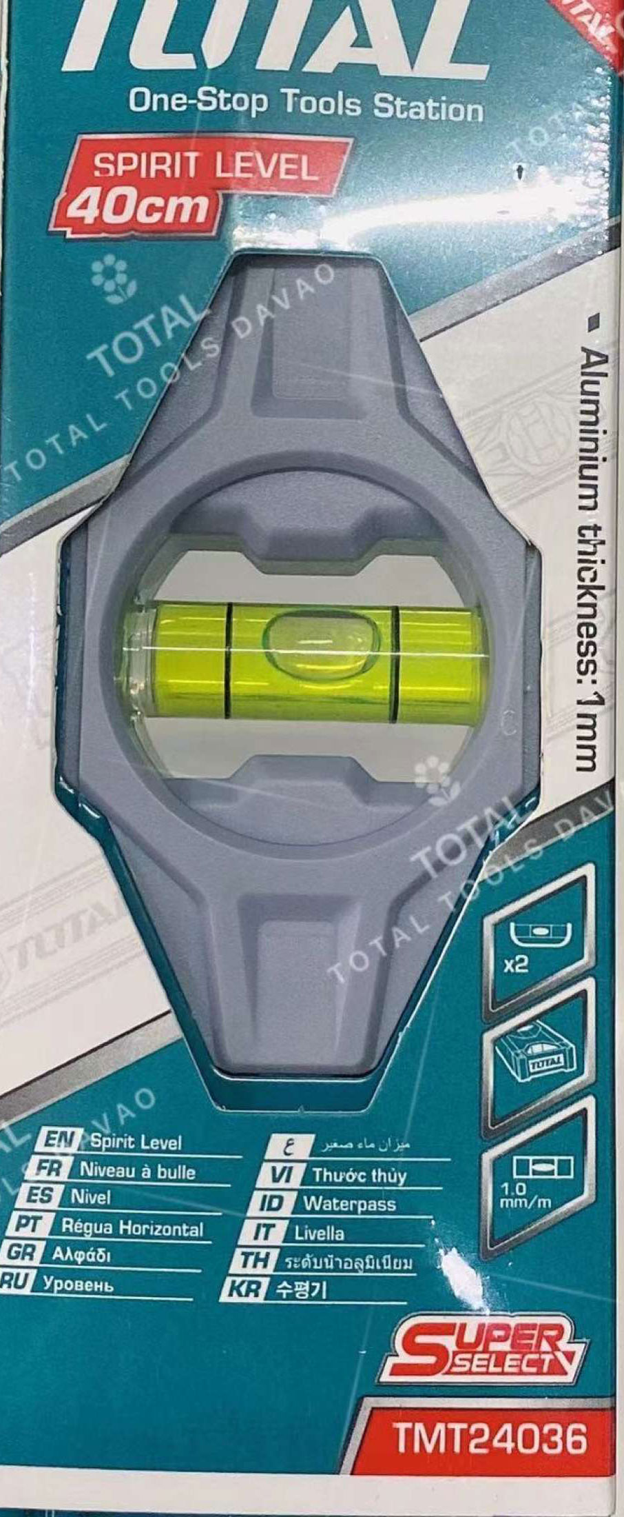 400mm Thước thủy Total TMT24036