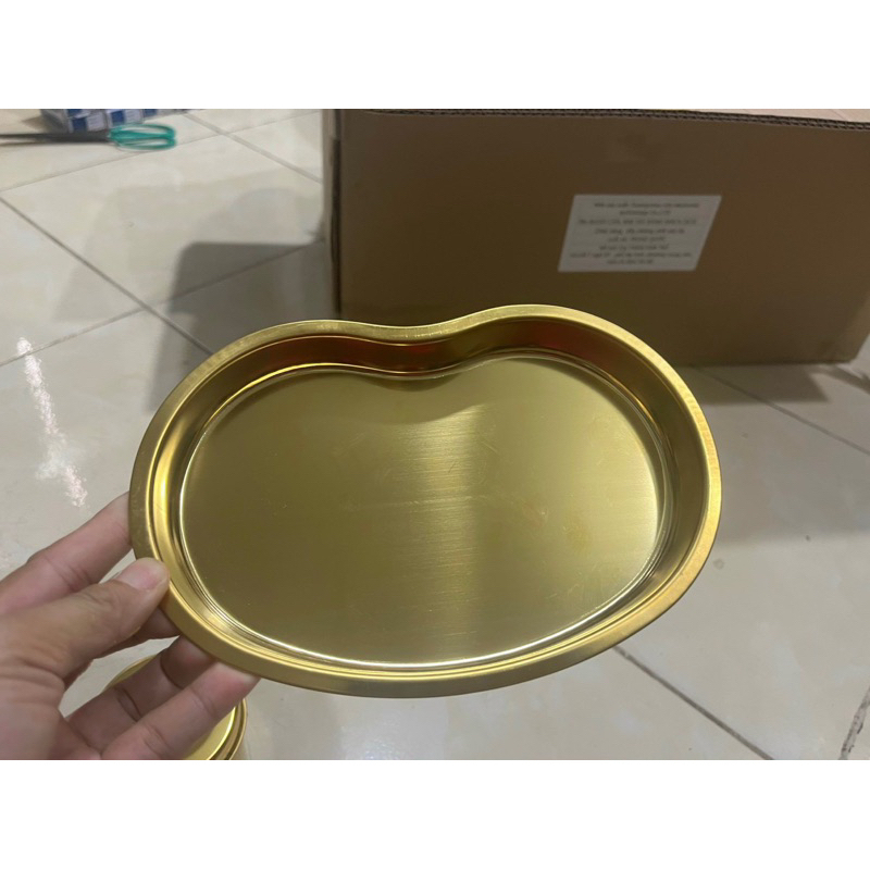 Khay hạt đậu | khay inox dùng trong y tế spa