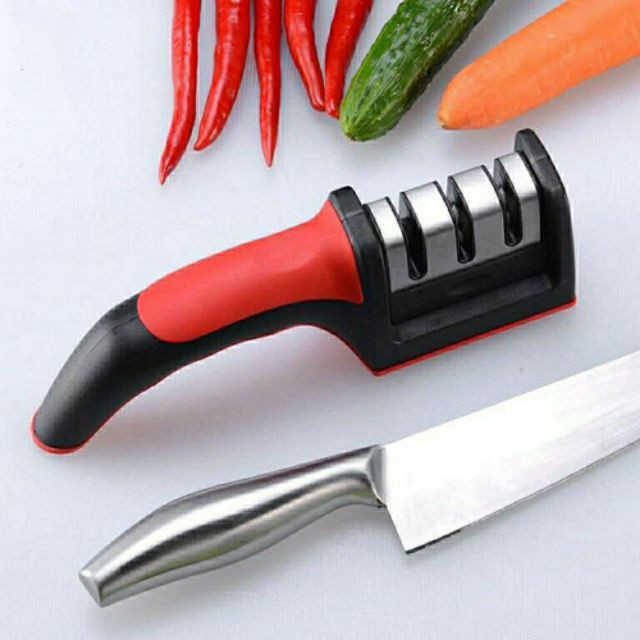 Dụng cụ mài dao kéo 3 khe 3 rảnh tiện dụng