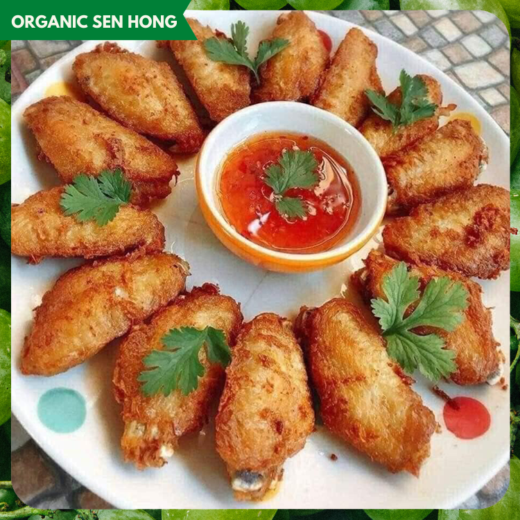 Cánh gà khúc giữa đông lạnh 1kg
