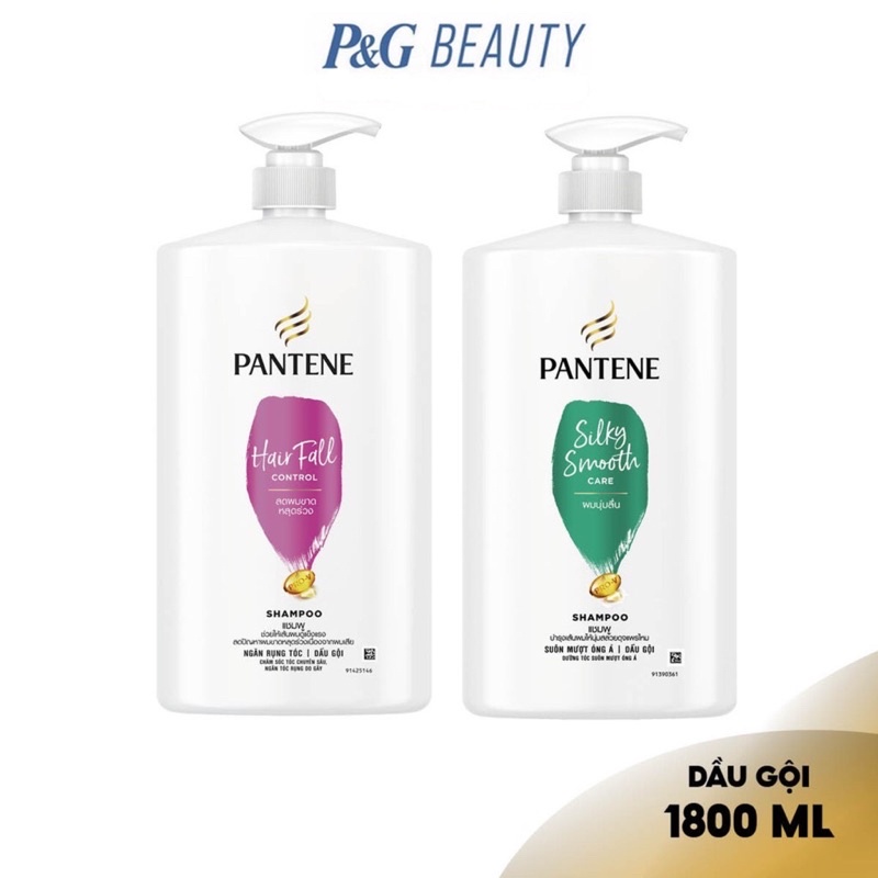 Dầu gội Pantene 410ml , 900ml ,  1800ml ngăn rụng tóc (Dầu gội Pantene ngăn rụng tóc )
