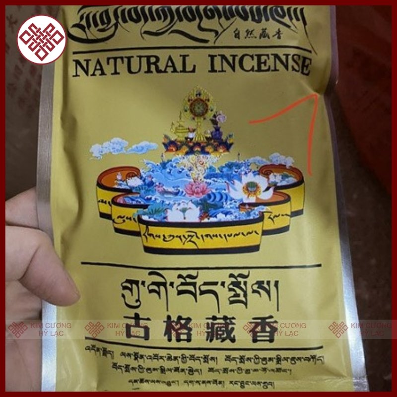 Bột xông nhà Mật tông [Kim Cương Hỷ Lạc] chiêu tài, may mắn